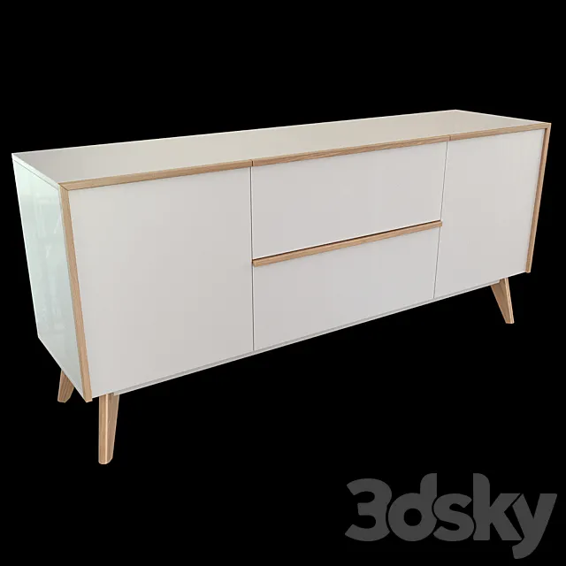 Sideboard Julia Grup (La Forma) – Meety 2 3D Model Sideboard Julia Grup (La Forma) – Meety 2 3D Model