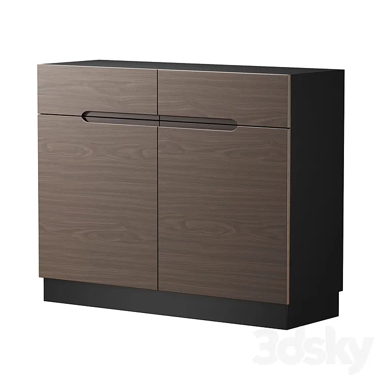 Sideboard KLAKKENES Ikea 3D Model Free Download