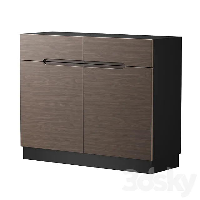 Sideboard KLAKKENES Ikea 3DModel Sideboard KLAKKENES Ikea 3DModel