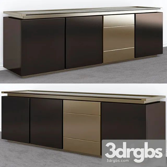 Sideboard Modern Minotti 3D Model Download