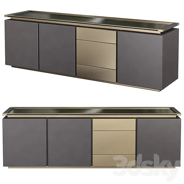 Sideboard modern minotti 3DModel Sideboard modern minotti 3DModel