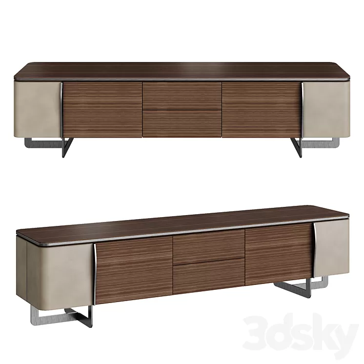 Sideboard OAK NOHO 3D Model Free Download Sideboard OAK NOHO 3D Model Free Download