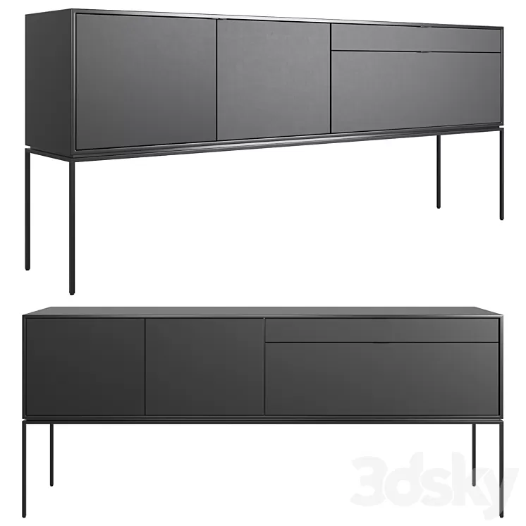 Sideboard Realto 3D Model Sideboard Realto 3D Model