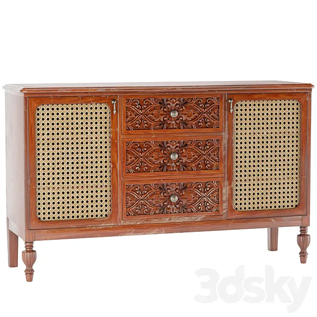 Sideboard TE0046 3D Model Sideboard TE0046 3D Model