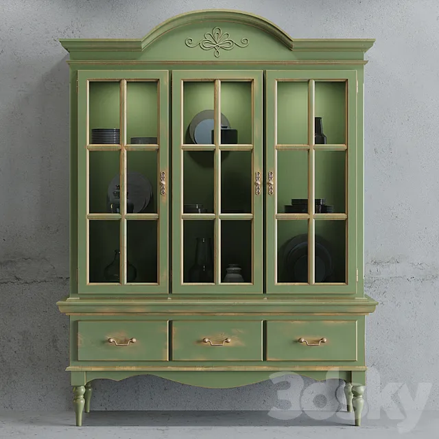 Sideboard Valencia 3 Casement 3D Model