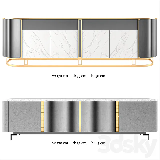 Sideboards # 20 3D Model Sideboards # 20 3D Model