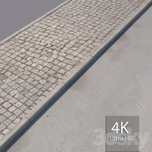 Sidewalk 6 3D Model Sidewalk 6 3D Model