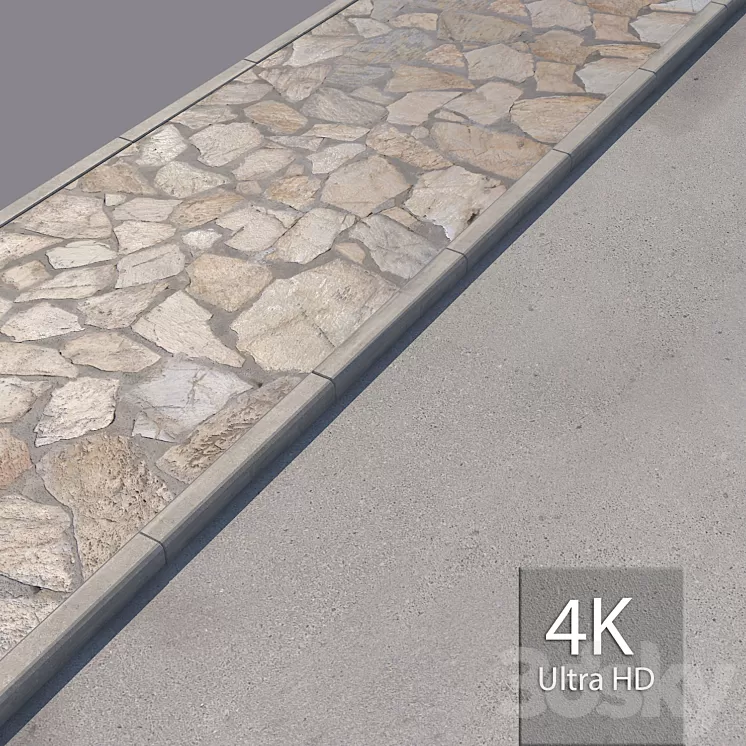 Sidewalk 9 3D Model