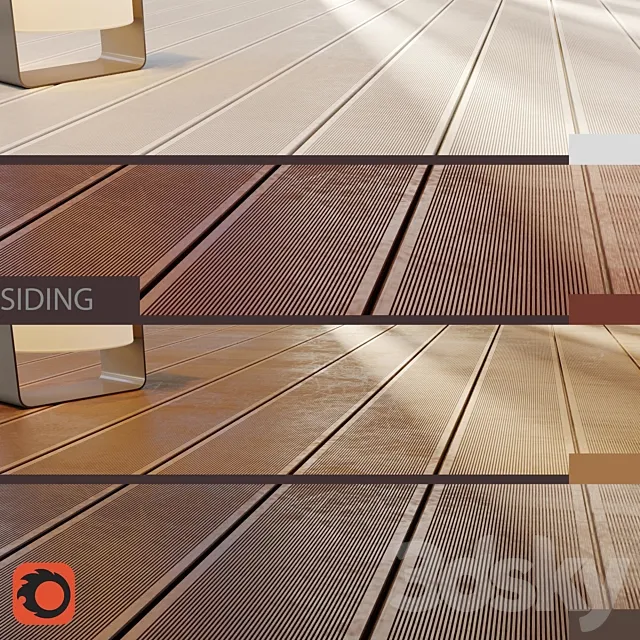 Siding floor 3D Model
