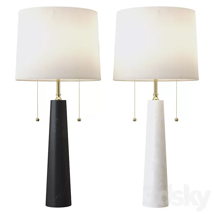 sidney lamp by arteriors 3D Model Free Download