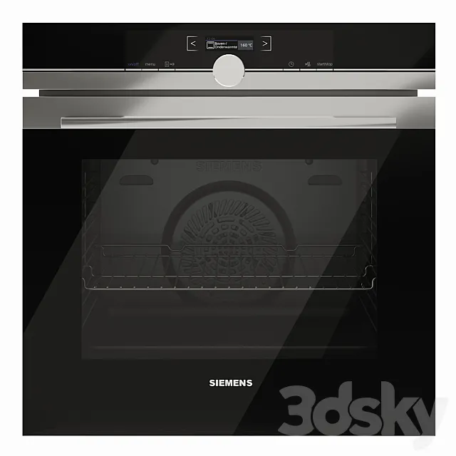 Siemens iQ700 HB633GCS1S 3D Model