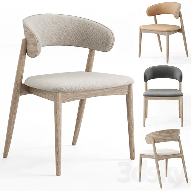 Siena Chair by Deephouse 3D Model