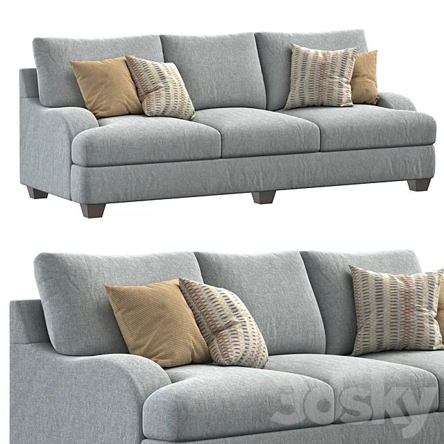 Sierra foam sofa 3DModel