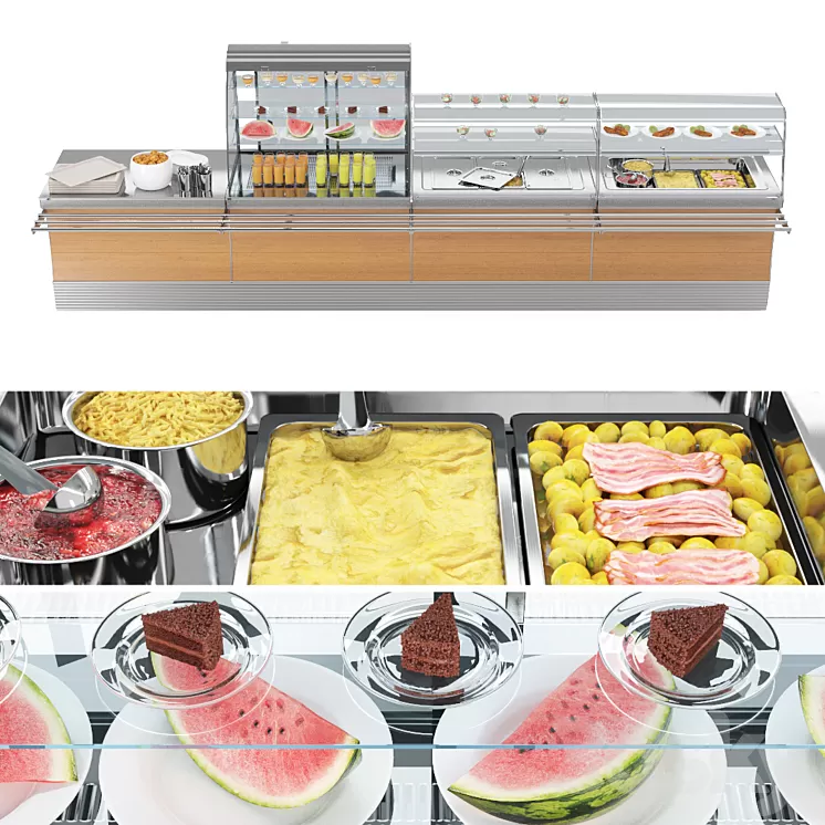 SIFA Lunch bar 3D Model