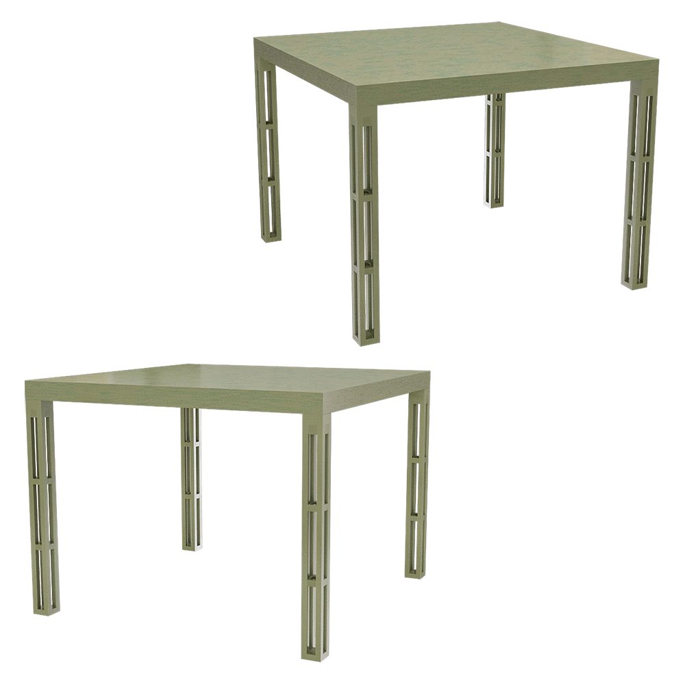 Sifas – Dining table OXFO8 3D Model Sifas – Dining table OXFO8 3D Model