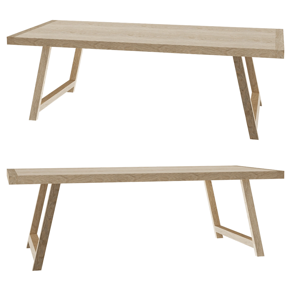 Sifas – Table Repas 3D Model Sifas – Table Repas 3D Model
