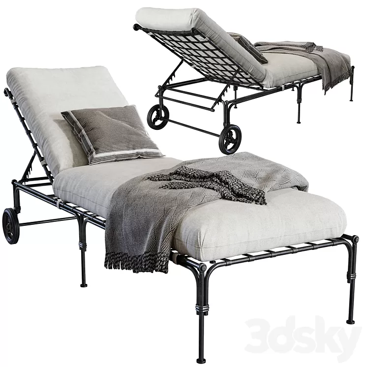 Sifas_kross_deckchair 3D Model Sifas_kross_deckchair 3D Model