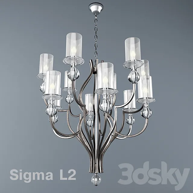 Sigma L2 CRYSTAL & CO 7068 3D Model Sigma L2 CRYSTAL & CO 7068 3D Model