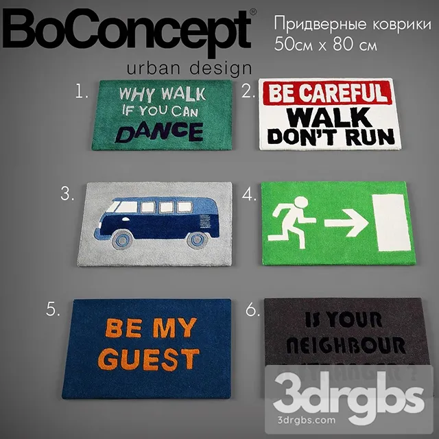 Sign Mats 3D Model Download