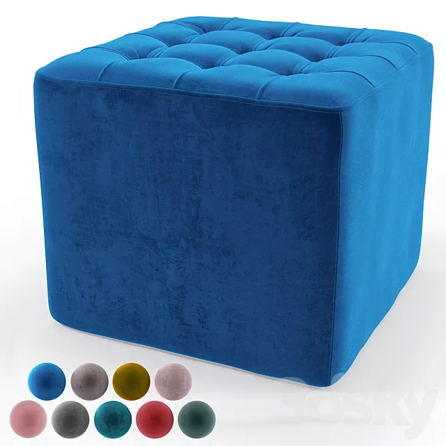 Signal Lori pouf 3D Model Signal Lori pouf 3D Model