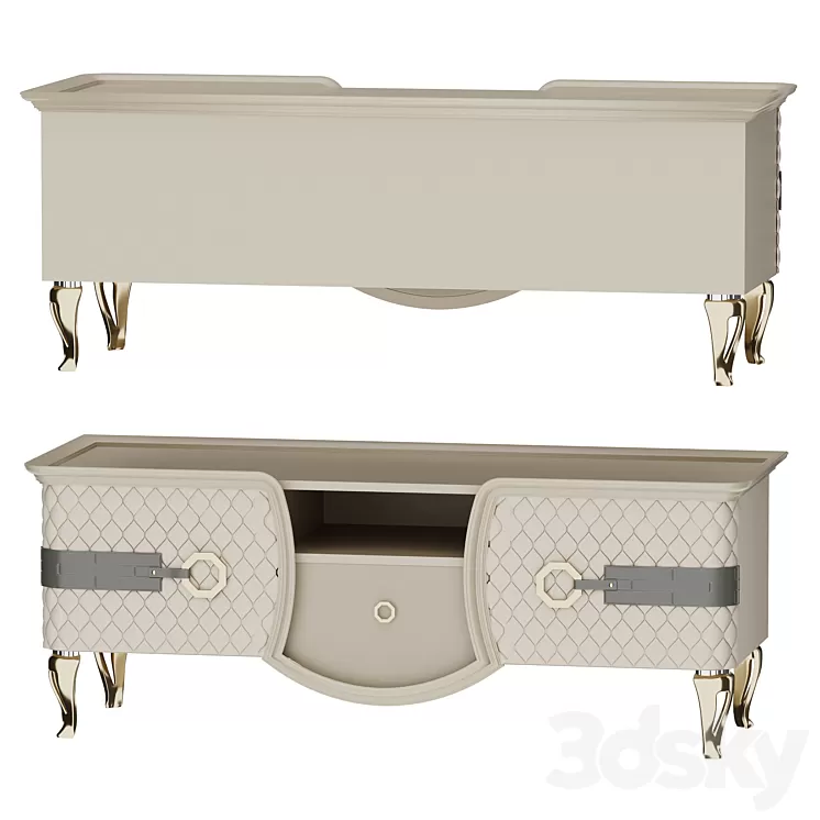 Signorini and Coco tv sideboard 3D Model