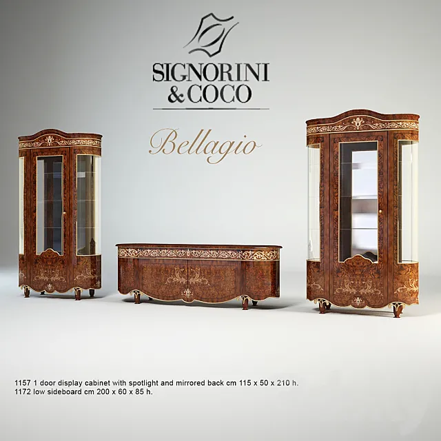 Signorini & Coco Bellagio 3DModel Signorini & Coco Bellagio 3DModel