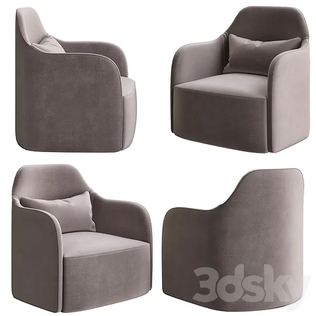 Signorini & Coco Valentina Armchair 3DModel Signorini & Coco Valentina Armchair 3DModel
