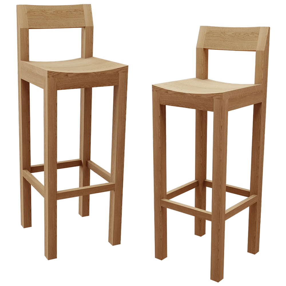 SIJU – Bar stool no. 0010 3D Model