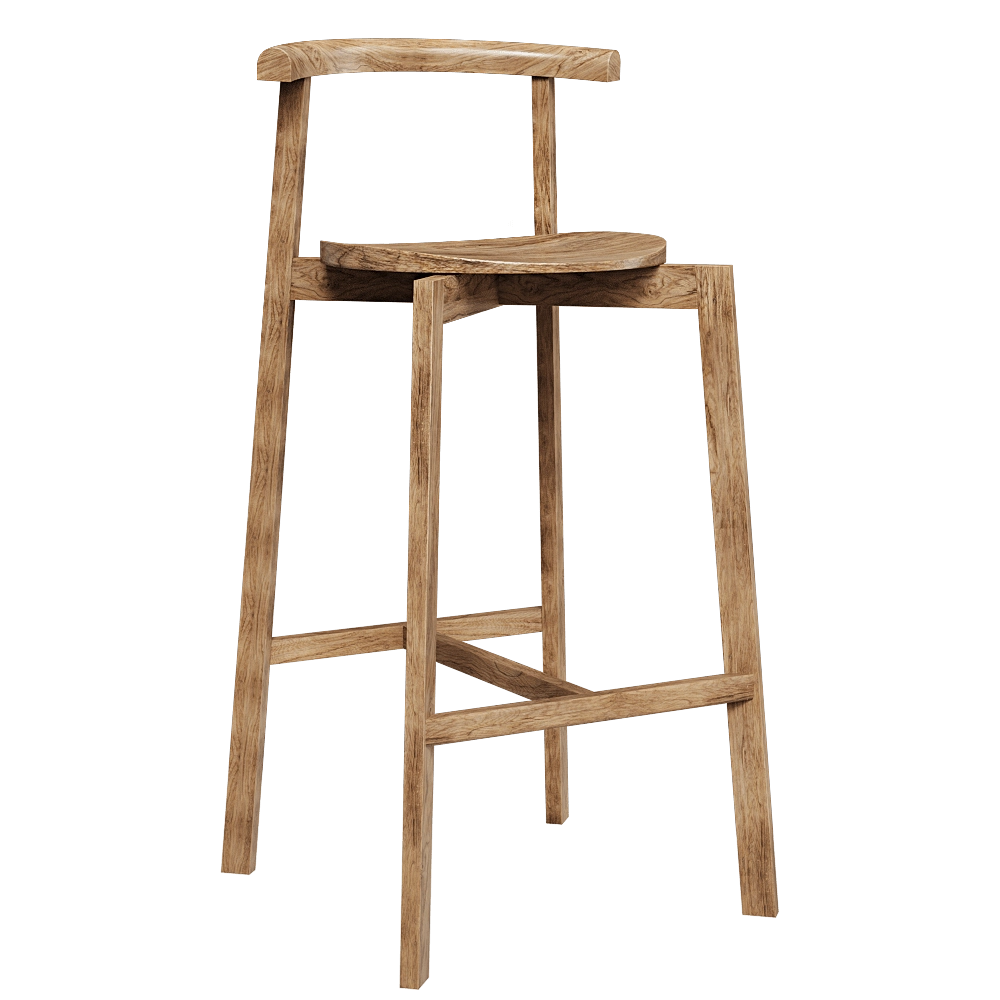 SIJU – Bar stool No. 0067 3D Model SIJU – Bar stool No. 0067 3D Model