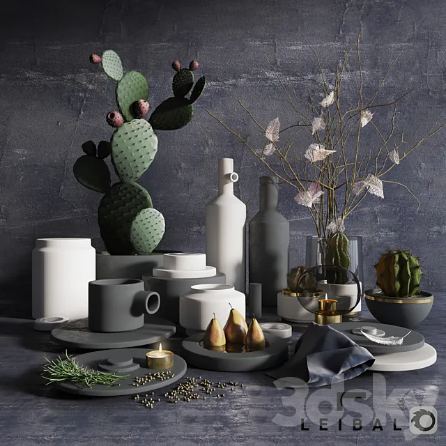 Silent M with decor 3DModel