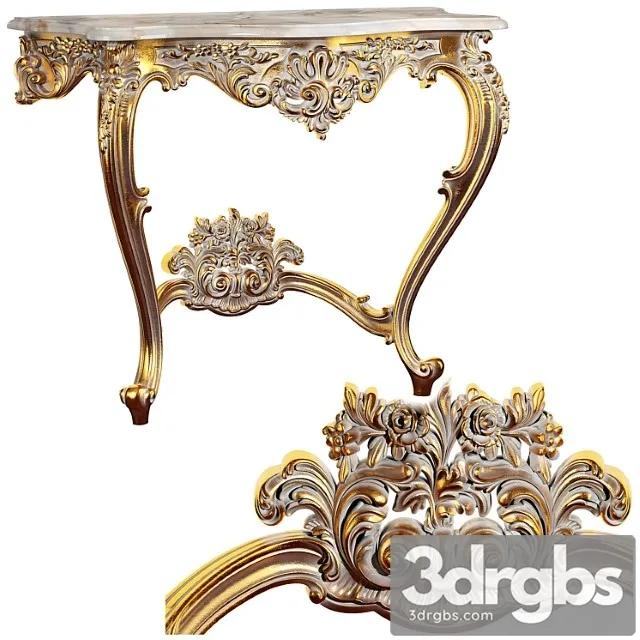Silik Consolle Art Complementi 119 3D Model Download