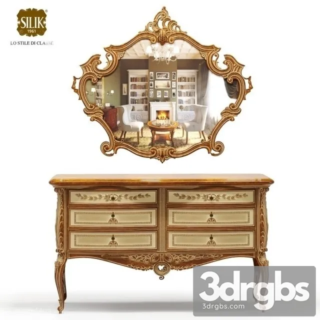 Silik Vesta Chest Of Drawers 3D Model Download