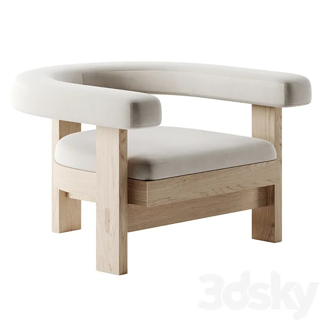 SILLA PISTA ARMCHAIR by Jorge Luis Cruzata 3DModel