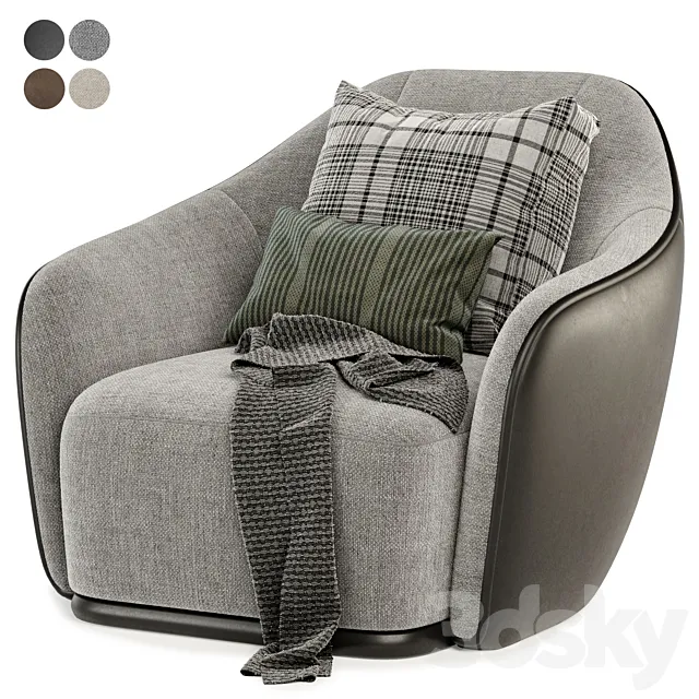 Sillon armchair 3D Model Sillon armchair 3D Model