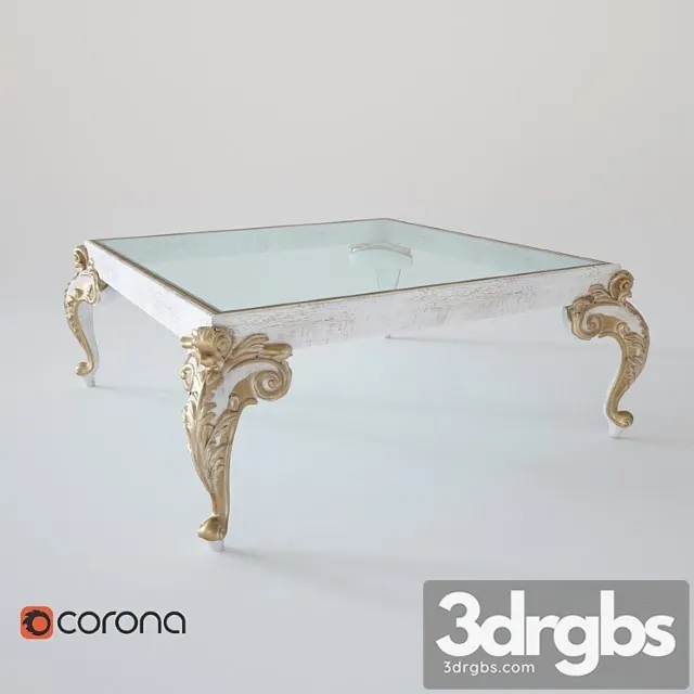 Silvano Grifona Coffee Table 3D Model Download Silvano Grifona Coffee Table 3D Model Download
