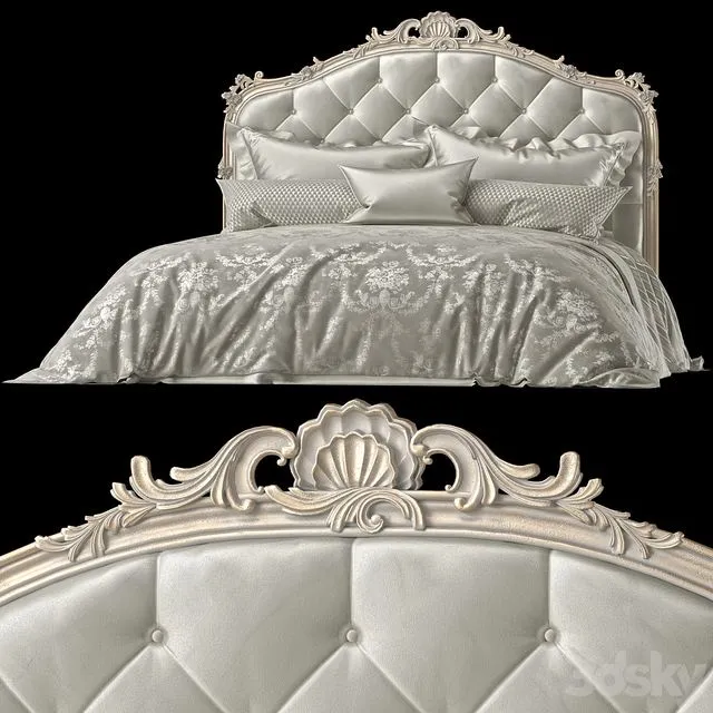 silvano grifoni bed art 2478 3D Model silvano grifoni bed art 2478 3D Model