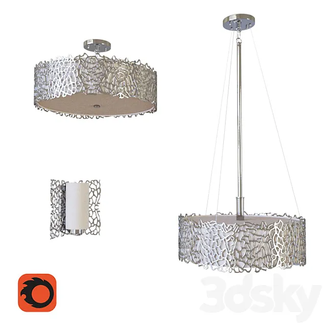 Silver Coral 3DModel Silver Coral 3DModel