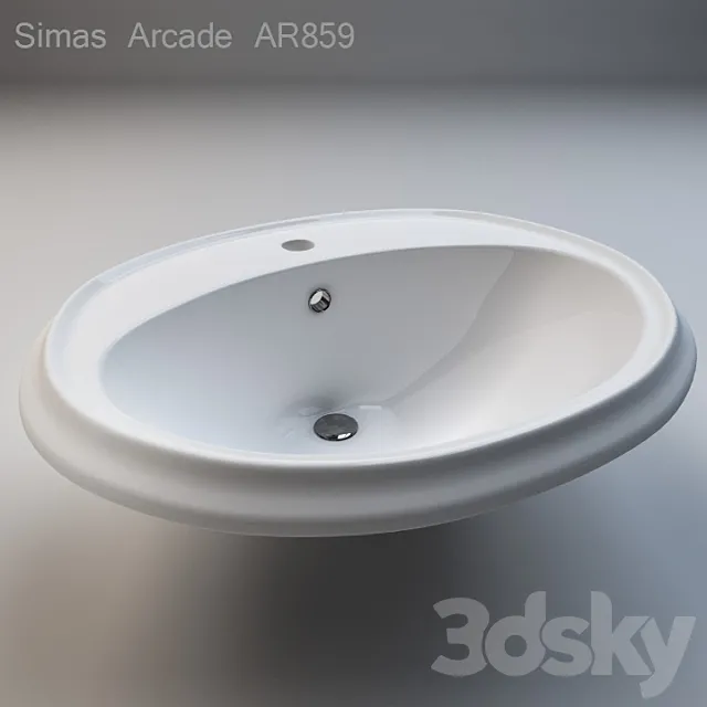 Simas Arcade AR859 3D Model Simas Arcade AR859 3D Model