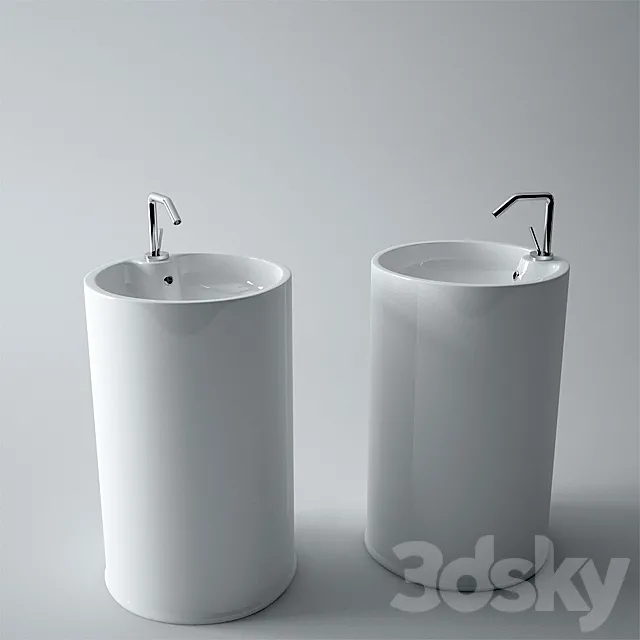 Simas GTE Lavabo 3D Model Simas GTE Lavabo 3D Model
