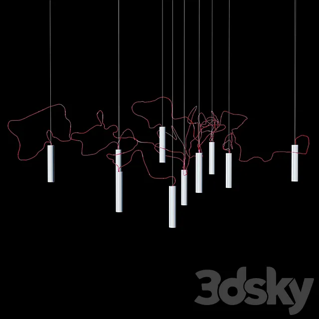 Simbiosi lamp 3D Model