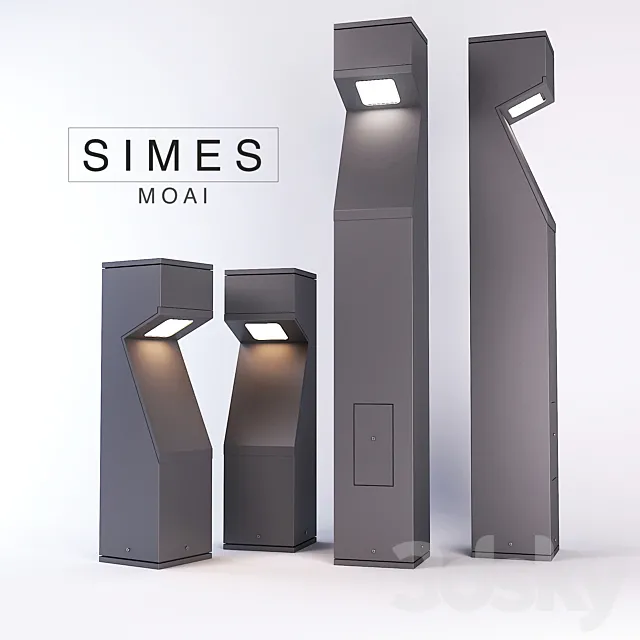 SIMES MOAI 3D Model