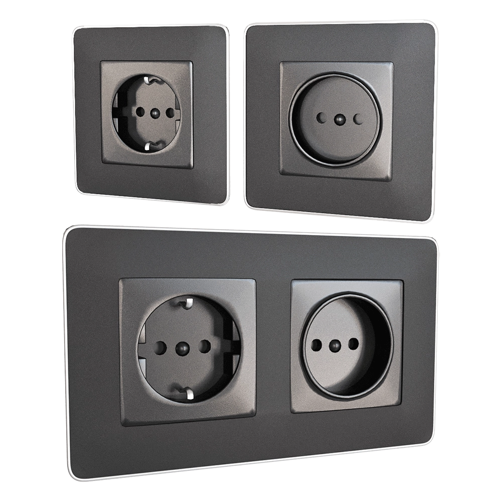 Simon  – Sockets 82040/82041 3D Model