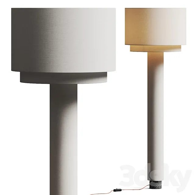 Simone and Marcel Kolumno Floor Lamp 3D Model Simone and Marcel Kolumno Floor Lamp 3D Model