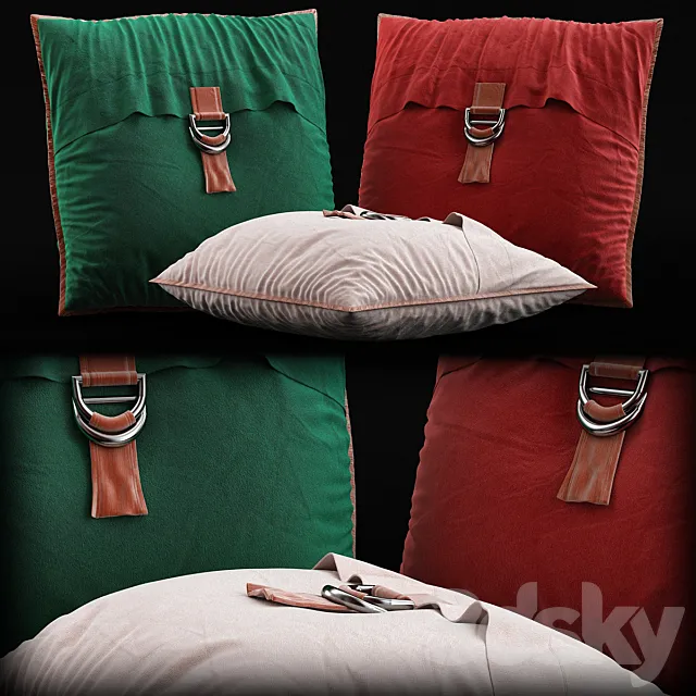 Simple decorative pillow 3DModel Simple decorative pillow 3DModel