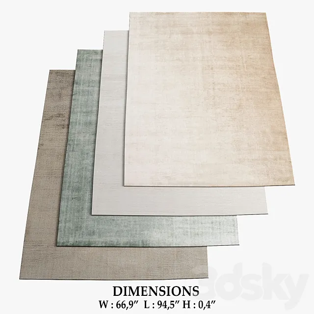 Simplicity Rugs_243 3DModel Simplicity Rugs_243 3DModel