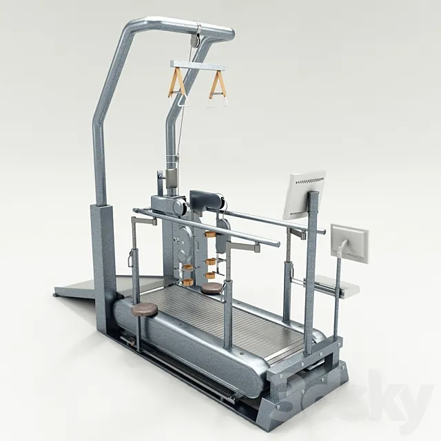 Simulator for rehabilitation 3D Model