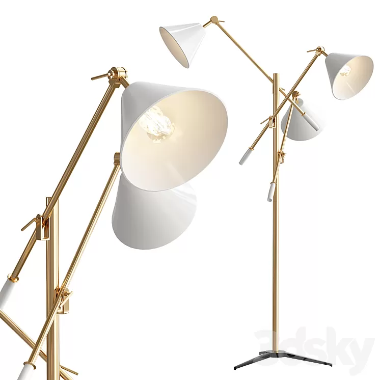 Sinatra Floor Lamp DelightFULL 3D Model Sinatra Floor Lamp DelightFULL 3D Model