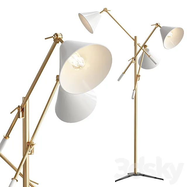 Sinatra Floor Lamp DelightFULL 3DModel Sinatra Floor Lamp DelightFULL 3DModel