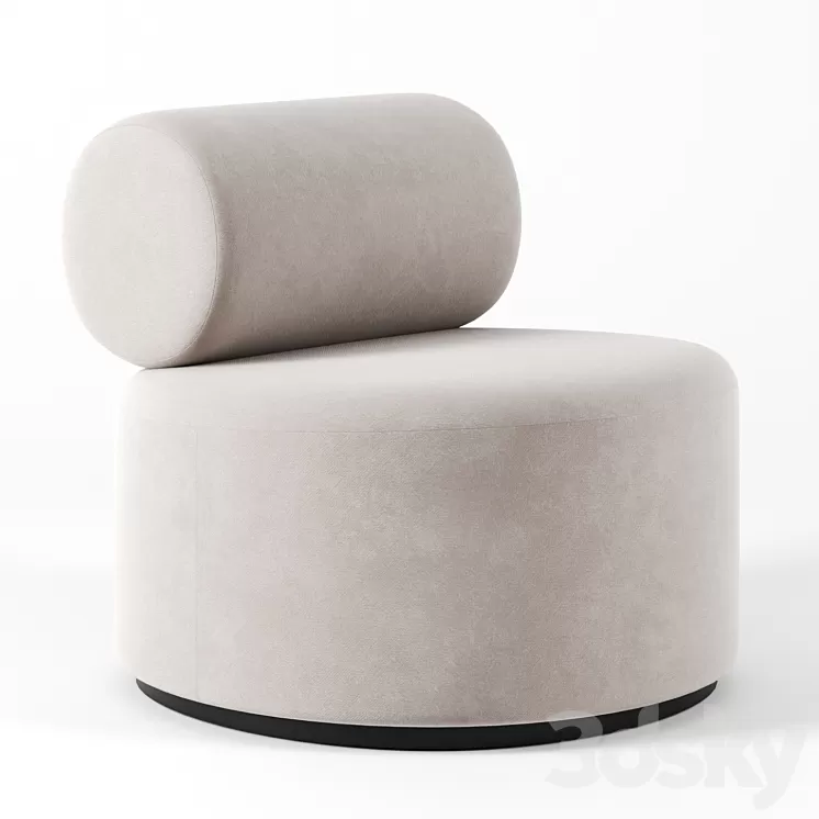 Sinclair Lounge Chair by Fest 3D Model Sinclair Lounge Chair by Fest 3D Model