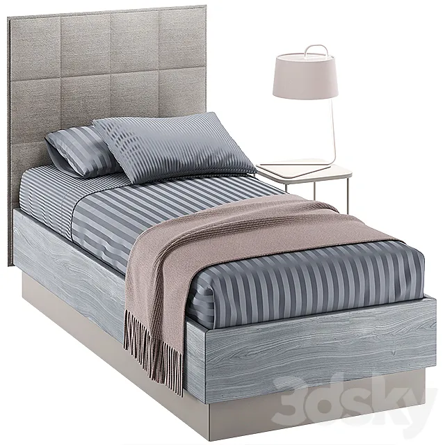 single bed 09 3DModel single bed 09 3DModel